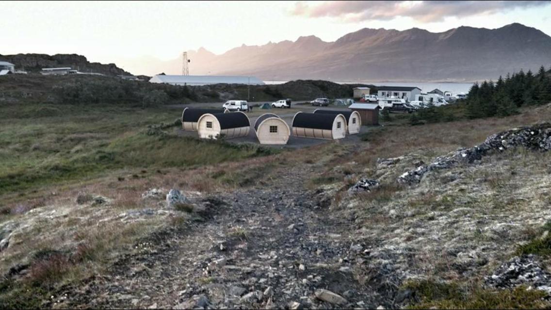 Framtid Camping Lodging Barrels Djúpivogur Εξωτερικό φωτογραφία